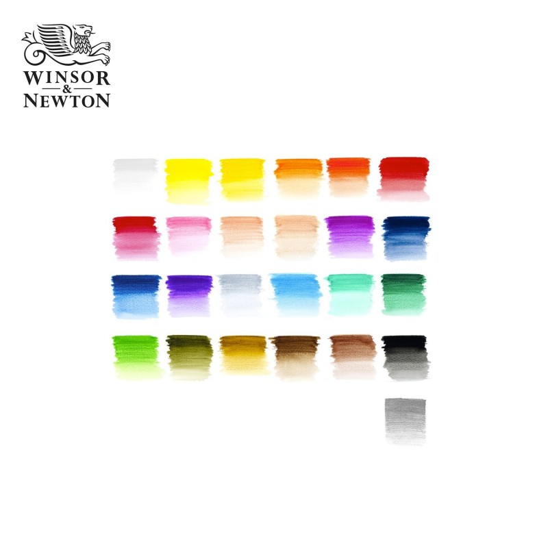 Winsor & Newton Studio Collection - 24 matite acquarellabili