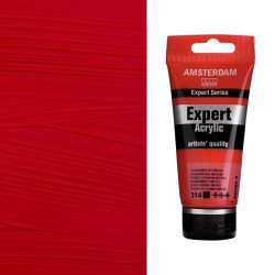 Colori Acrilici Talens Amsterdam Expert - Rosso di cadmio medio (314) tubo da 75 ml