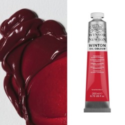 Colori ad Olio Winsor&Newton "Winton" Carminio d'Alizarina Permanente (468) tubo da 200 ml