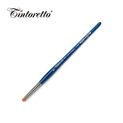 Pennelli Tintoretto - Tondo angolare in pelo sintetico Ambra - Serie 947