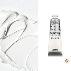 Colori ad Olio Winsor&Newton "Winton" Bianco di Zinco (748) tubo da 37 ml