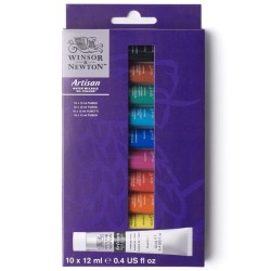 Winsor&Newton Artisan - Set da 10 tubi da 12 ml di colore ad Olio all’acqua