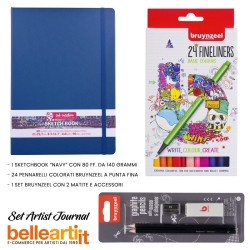 Bellearti.it - Set Artist Journal Navy per Sketching e Tecnica mista